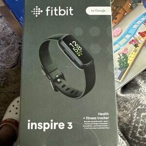 Fitbit Inspire 3 Fitness Tracker Black Open Box Complete
